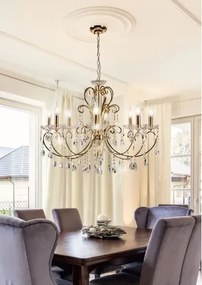 Żyrandol w stylu glamour - 6X K151 K0-S93
