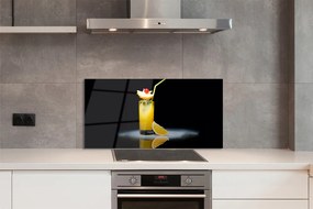 Szkło Ozdobne do Kuchni Słoneczny Koktajl Pomarańczowy