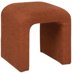 Stołek łuk bouclé SEVI, wys. 43 cm