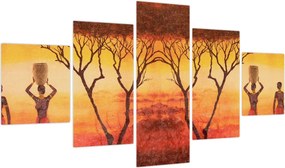 Obraz - Afrykańska sawanna (125x70 cm)