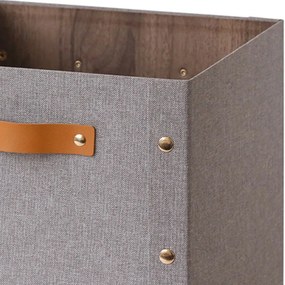 Kitchisimo Zestaw 2 pudełek do przechowywania z pokrywką 30 × 30 × 28 cm, L