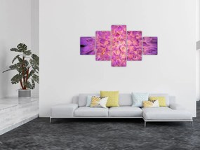 Szczegółowy obraz kwiatu (125x70 cm)