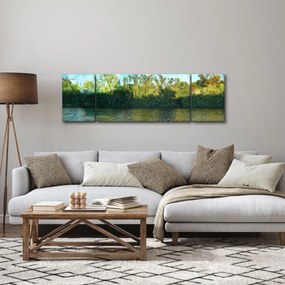 Obraz - jezioro (170x50 cm)