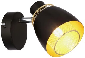 Czarny kinkiet Aleksandria – Candellux Lighting