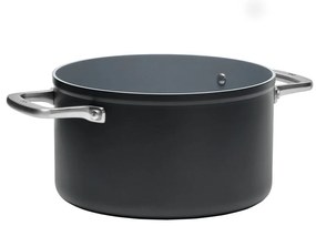 Garnek aluminiowy z pokrywką/z nieprzywierającą powierzchnią odpowiedni na indukcję 5,5 l Meda 3.0 – FABINI