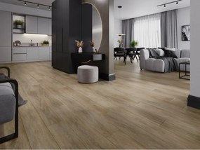 Mexen Palermo panele winylowe 1240 x 182 mm SPC 6,5 mm, podkład IXPE 1,5 mm, 4 V-Fuga, Dąb - F1025-1240-182-505-4V1-01