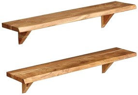 Zestaw drewnianych półek do piwnicy - Lippi 3X