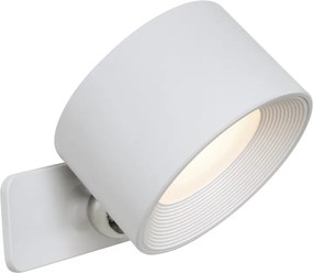 Zestaw 4 nowoczesnych lamp ściennych i sufitowych białych z możliwością ładowania LED - Bright