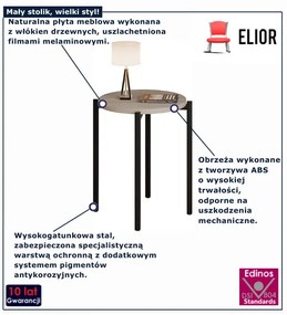 Minimalistyczny stolik kawowy dąb sonoma  K4-M47