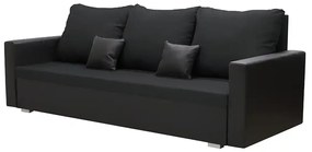Kanapa sofa 3 os z funkcją spania EKO Czarny