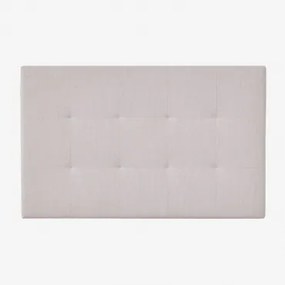 Tapicerowany Zagłówek Artur Tkaniny Beżowy Krem & 150 Cm - Sklum