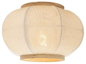 Orientalna lampa sufitowa naturalna - Rob