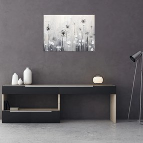 Obraz - Mlecze, malarstwo (70x50 cm)