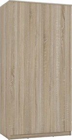 Szafa Malwa SD-90 | Sonoma | 90x50x180 cm | Szafa z Systemem TIP-ON