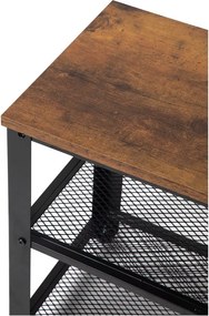 Czarna stalowa szafka na buty 80x45x30 cm Arne – Bonami Essentials