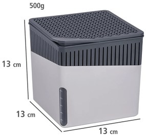 Urządzenie pochłaniające wilgoć, elegancki osuszacz adsorpcyjny + wkład 0,5 kg - obsługuje do 40 m3 powietrza, WENKO