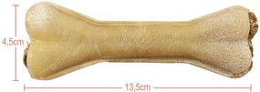 MERSJO kość do żucia dla psa ze żwaczem i multiwitaminą 13,5cm - witalność
