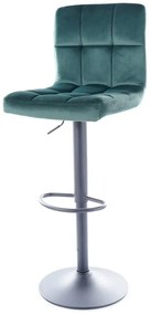 HOKER C105 VELVET CZARNY STELAŻ / ZIELONY BLUVEL 78 SIGNAL