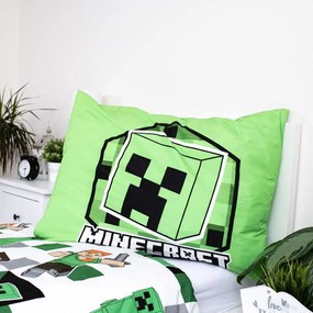 Dziecięca pościel dziecięca jednoosobowa z mikrowłókna 140x200 cm Minecraft – Jerry Fabrics