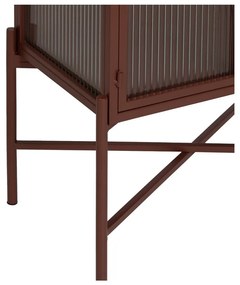 Ceglasta metalowa witryna 52x90 cm Harris – Ixia