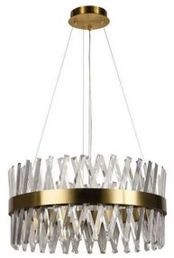 LED regulowany żyrandol na linkach LED/80W/230V 3000-6500K złoty + DO