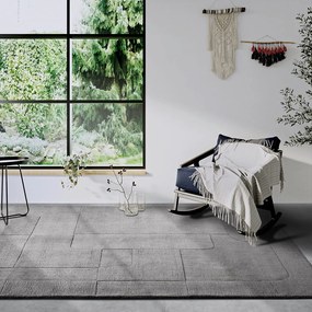Dywan wełniany Villeroy &amp; Boch Charlotte szary 160 cm x 230 cm