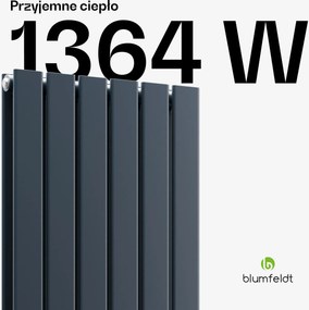 Blumfeldt Grzejnik Ontario 180x45 o mocy 1364  W