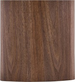 Okrągły stolik z ceramicznym blatem w ciemnym naturalnym kolorze ø 60 cm Noli – House Nordic