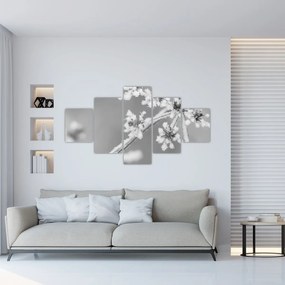 Obraz - Mrożona roślina (125x70 cm)