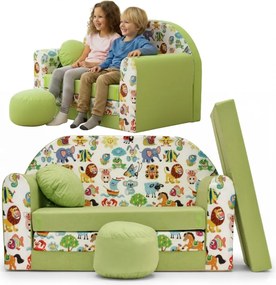 Kanapa/sofka Dla Dziecka, Piankowa Rozkładana 160cm - Z5