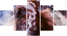 Obraz - Fioletowy marmur N⁰3 (125x70 cm)