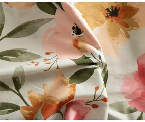 Pościel satynowa Floralis, 140 x 200 cm, 70 x 90 cm