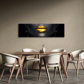 Obraz - Usta kobiety (170x50 cm)