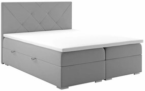 Podwójne łóżko boxspring Pascal 160x200 - 32 kolory