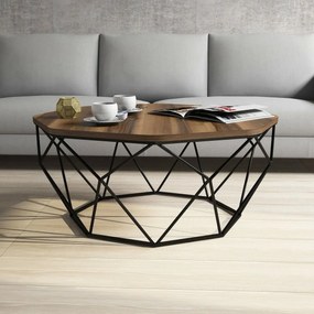 Stolik konferencyjny Diamond Walnut