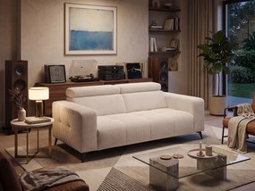 Kanapa Nicolette Elektryczna z USB i Regulowanymi Zagłówkami – Nowoczesna Sofa Premium