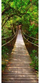 Tapeta fotograficzna pionowa Green bridge, 90 x 202 cm