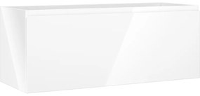 Mexen Orio szafka łazienkowa podumywalkowa 120 cm, 1 szuflada, biała połysk - 91A10-12047-1-BF00