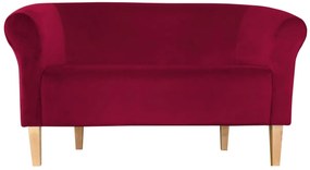 Sofa Milo MG31 czerwony nogi 20 buk