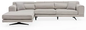 Beżowa sofa narożna Artie Jivago, narożnik lewy