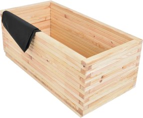Doniczka MAXI, drewniana, 100 x 50 x 40 cm
