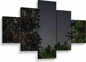 Obraz nocnego nieba (125x70 cm)