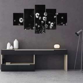 Obraz - Łąka z trawą bawełnianą N⁰1 (125x70 cm)