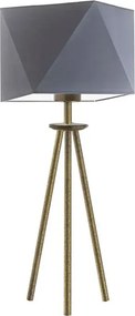 Lampa stołowa trójnóg na złotym stelażu - K1-Z42