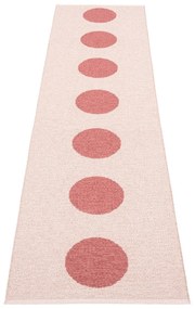 Jasnoczerwony chodnik odpowiedni na zewnątrz 70x280 cm Vera Pop Blush – Pappelina