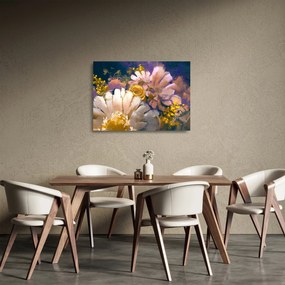 Obraz na szkle kwiatów (70x50 cm)