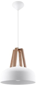 Biała lampa wisząca Nice Lamps Olla