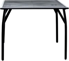 Metalowy stół ogrodowy - 72 x 90 x 90 cm