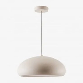 Lampa Sufitowa Metalowa Hilma Kremowa Tapioca - Sklum