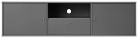 Antracytowa szafka pod TV 161x42 cm Mistral – Hammel Furniture